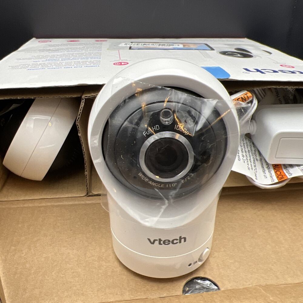 Vtech 2 Camera 7" Smart Wifi 1080P Pan & Tilt Baby Monitor RM7764-2HD NEW OPEN - Picture 9 of 10
